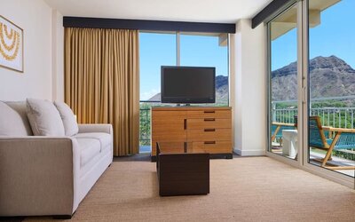 Day room at Kaimana Beach Hotel.