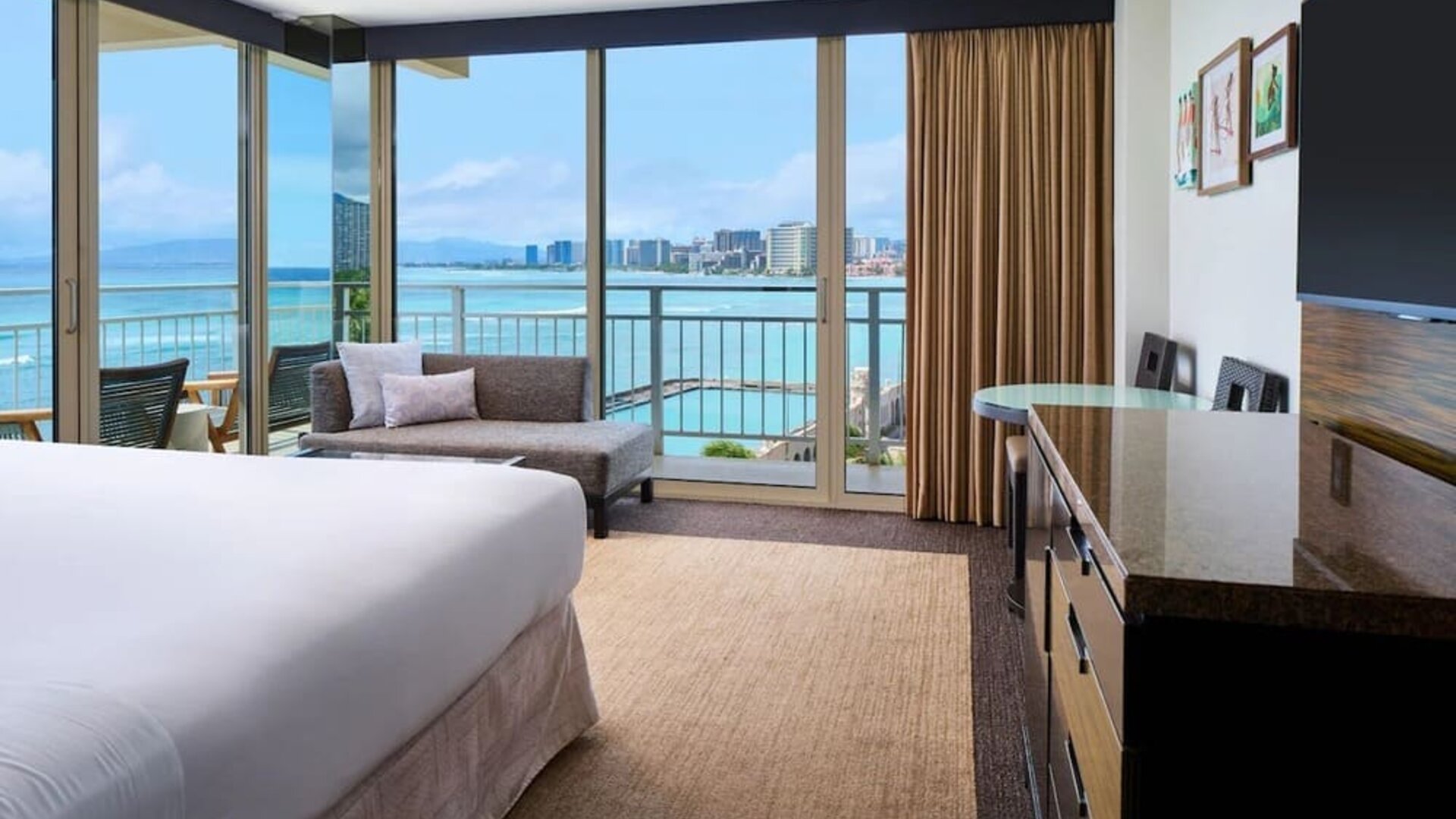 Day room at Kaimana Beach Hotel.