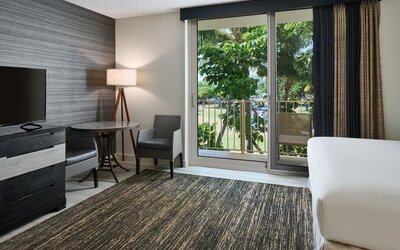 Day room at Kaimana Beach Hotel.