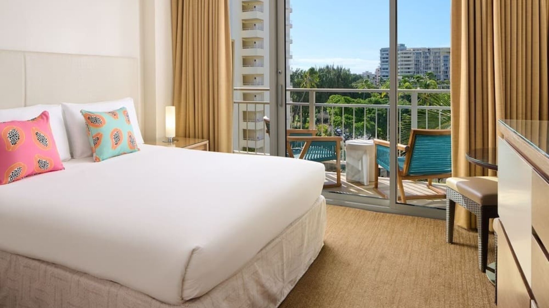 Day room at Kaimana Beach Hotel.