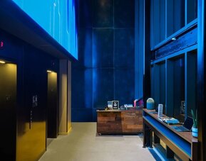 Reception at Moxy NYC Downtown.