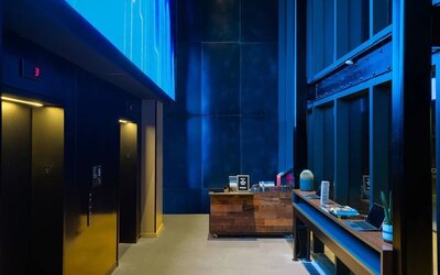 Reception at Moxy NYC Downtown.