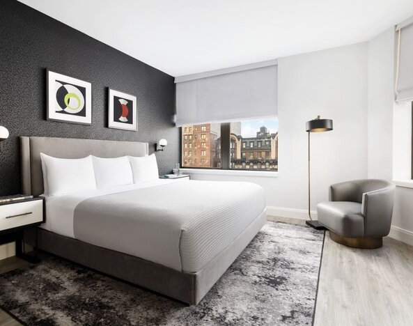 Day use room at Arthouse Hotel NYC.