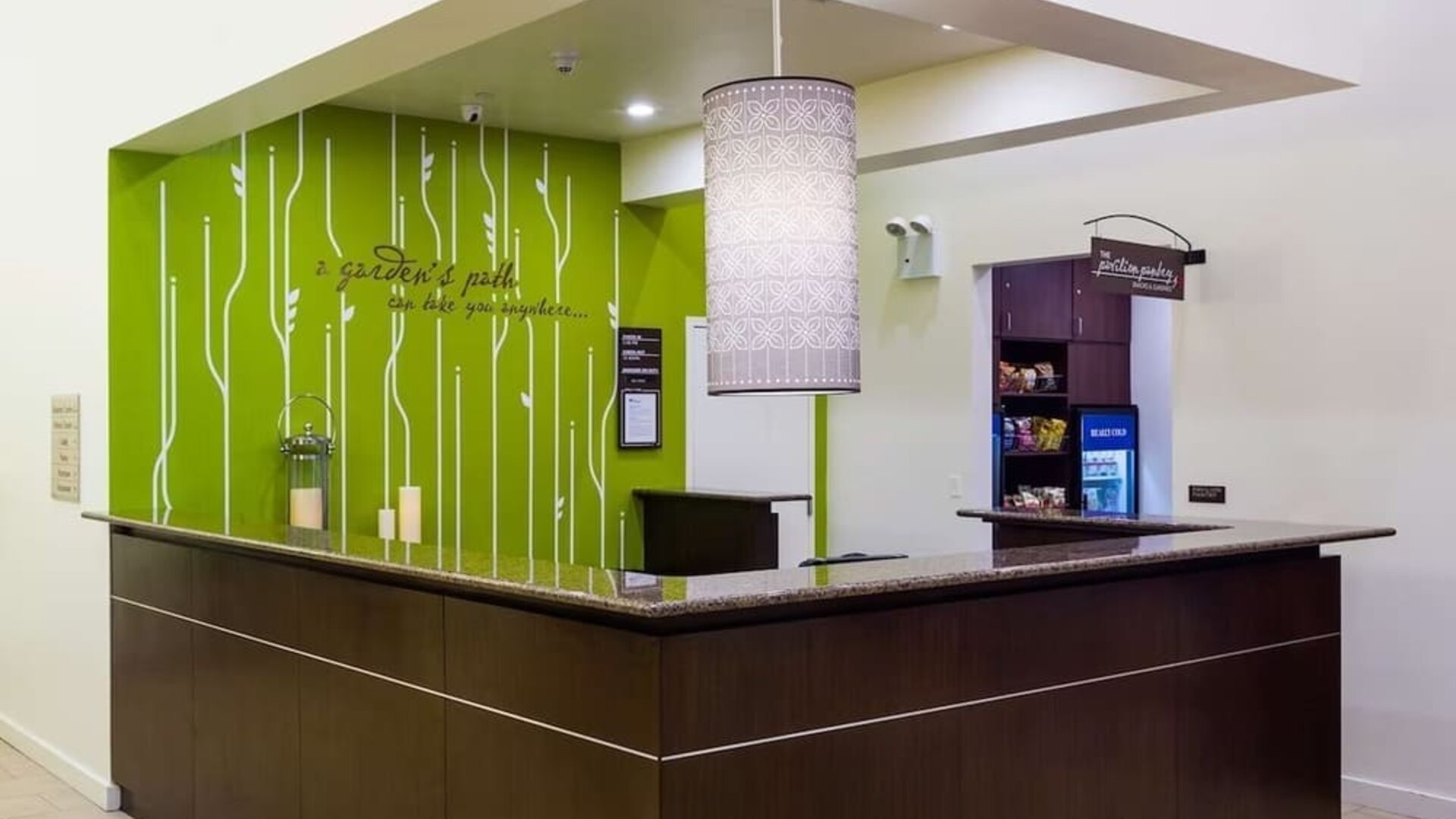 Reception at Hilton Garden Inn Tribeca