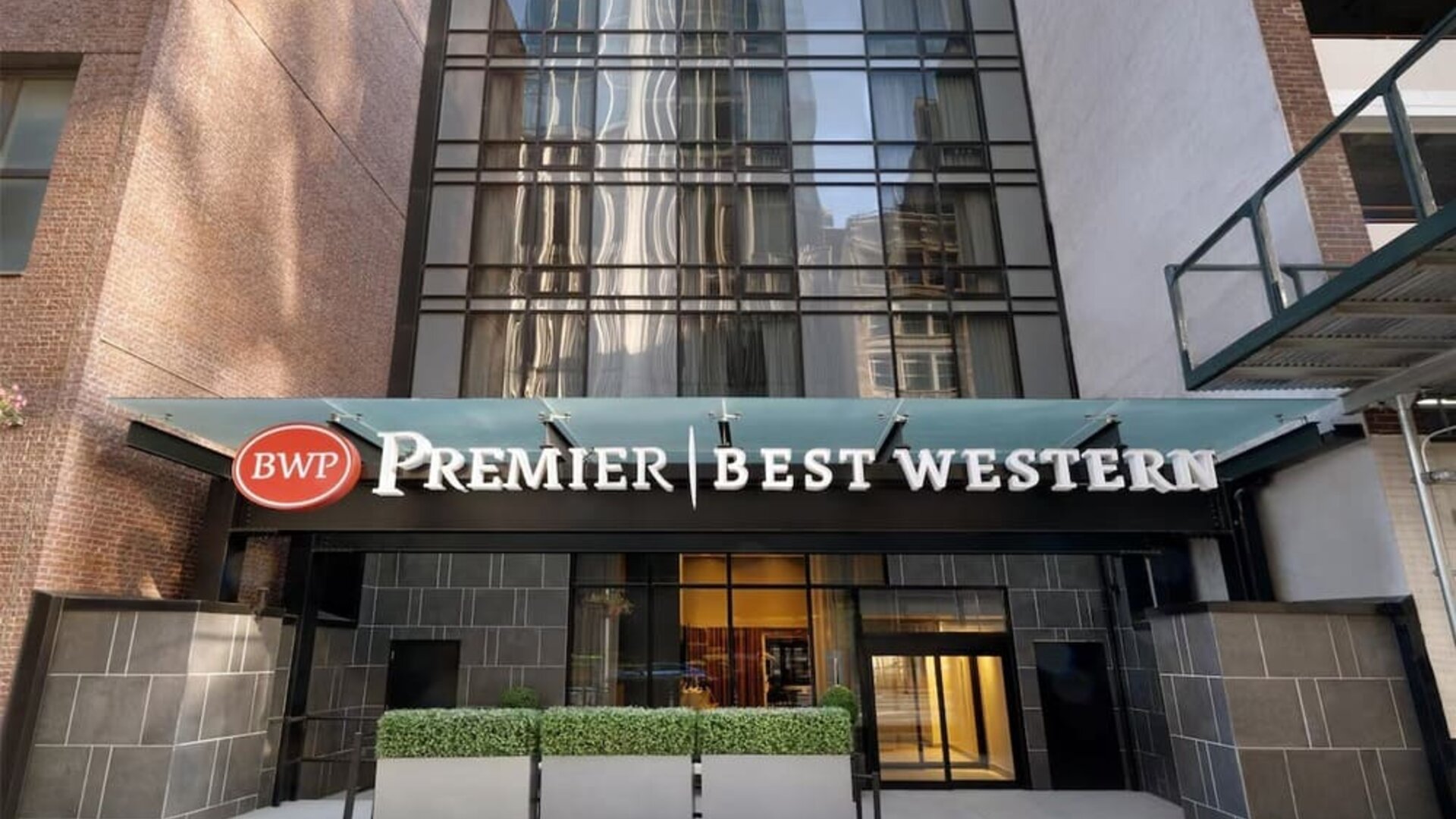 Exterior of Best Western Premier Empire State Hotel.