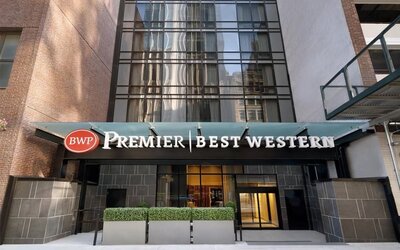 Exterior of Best Western Premier Empire State Hotel.