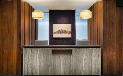 Reception at Best Western Premier Herald Square.