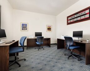 Fully equipped business center at New Yorker by Lotte Hotels