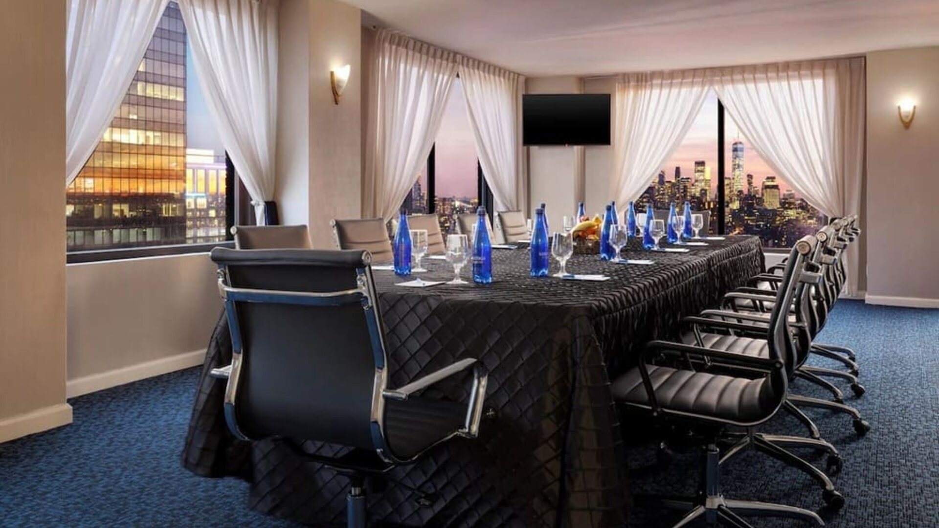 Functional boardroom at New Yorker by Lotte Hotels.