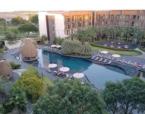 Property exterior at Divalux Resort & Spa Bangkok Suvarnabhumi Airport.