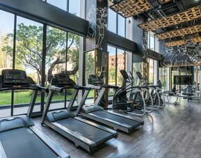 Fully equipped gym to match your needs at Divalux Resort & Spa Bangkok Suvarnabhumi Airport.