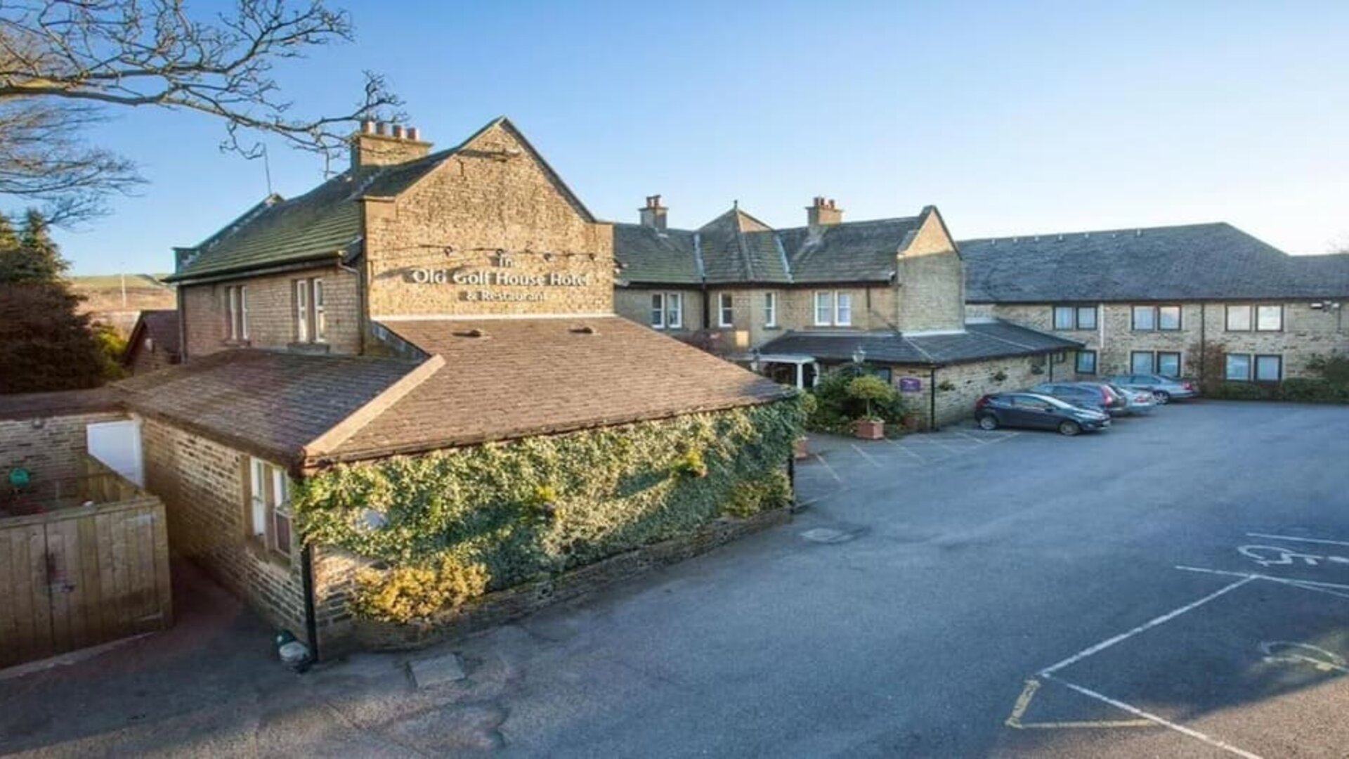 Exterior at The Old Golf House Hotel.