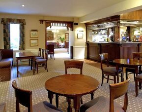 Bar and dining area at The Old Golf House Hotel.