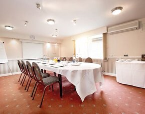 Meeting room at The Old Golf House Hotel.