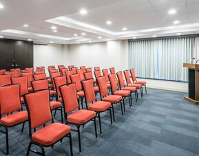 Spacious meeting room at TRYP By Wyndham Times Square South.