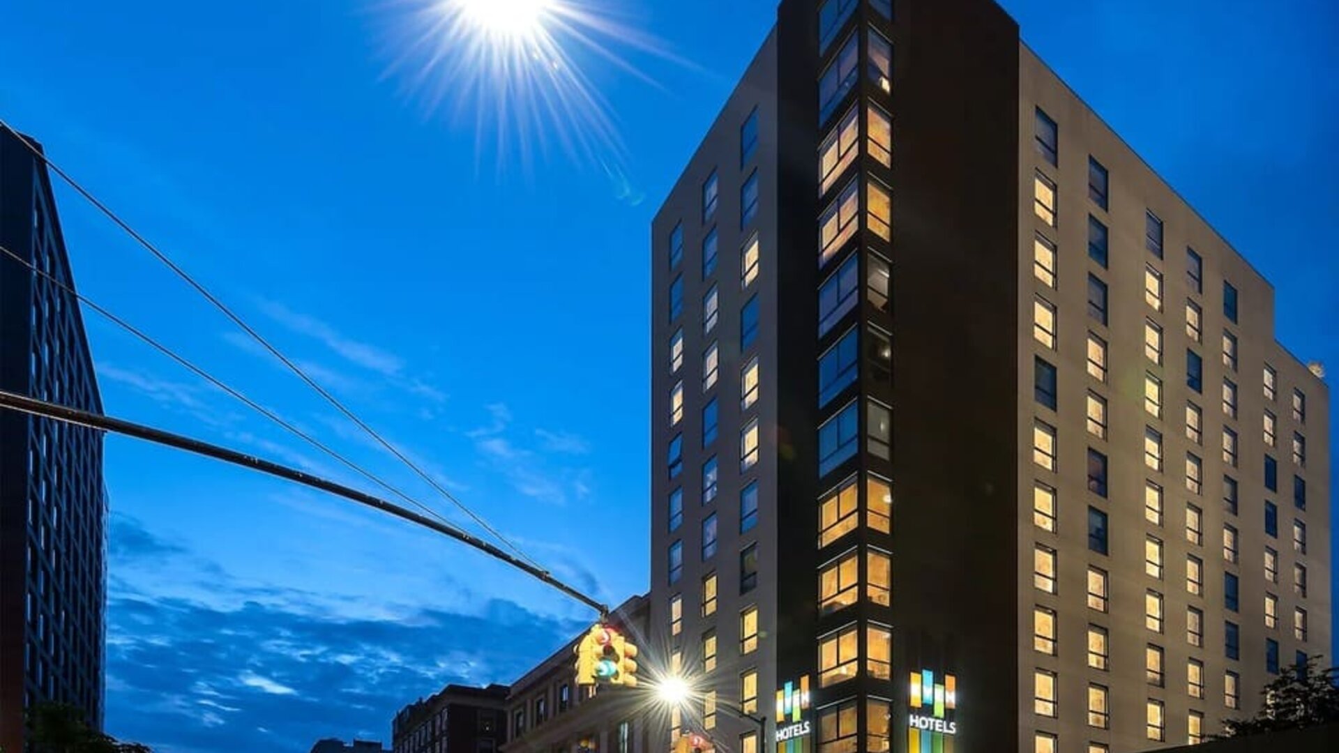 Exterior view of EVEN Hotel Brooklyn By IHG.