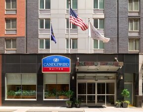Exterior view of Candlewood Suites Times Square.