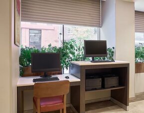 Business center at Candlewood Suites Times Square.