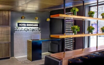 Welcoming reception at Hotel Shocard NYC.