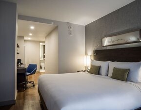 Day use room with work desk at The Bernic Hotel New York City, Tapestry Collection By Hilton.