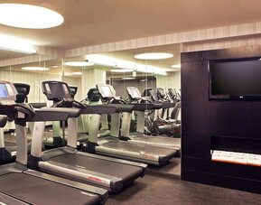 Well equipped fitness center at Hotel 48LEX New York.