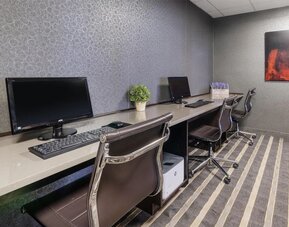 Business center at Best Western Premier NYC Gateway.