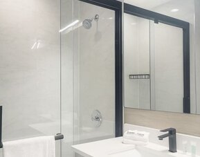 Bathroom at BKWAY HOTEL.