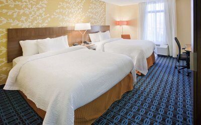 Day use room with workspace at Fairfield Inn East Rutherford Meadowlands.