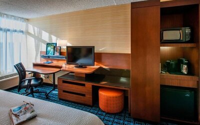 Day use room with workspace at Fairfield Inn East Rutherford Meadowlands.