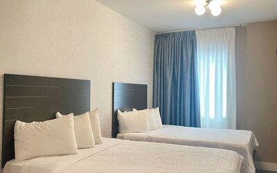 Day room at Rose Hotel, Bronx.