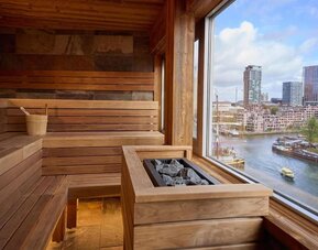 Spa and sauna available at Haven Hotel Rotterdam.