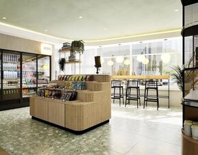 Snack bar at Haven Hotel Rotterdam.