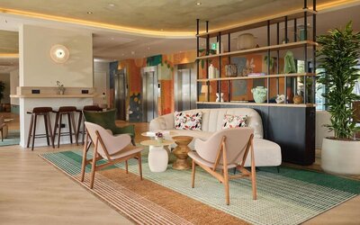 Coworking and meeting space at DoubleTree By Hilton Rotterdam Centre.