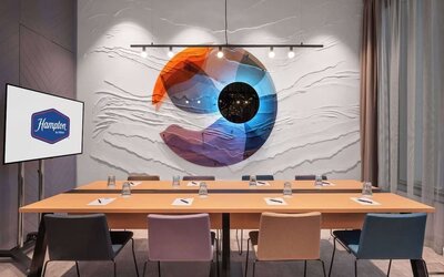 Professional board room at Hampton By Hilton Tallinn.