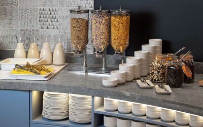 Breakfast available at Hampton By Hilton Tallinn.