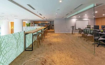 Meeting room suitable for any business occasion at the Hilton Garden Inn Kuala Lumpur Jalan Tuanku Abdul Rahman South.