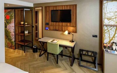 Working station at the DoubleTree by Hilton Royal Parc Soestduinen.