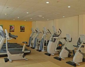 well equipped fitness center at DoubleTree by Hilton Hotel Cariari San Jose - Costa Rica.