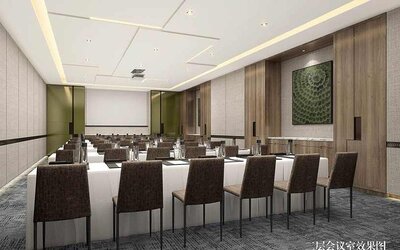 professional meeting room for all business meetings and conferences at DoubleTree by Hilton Kunming Airport.