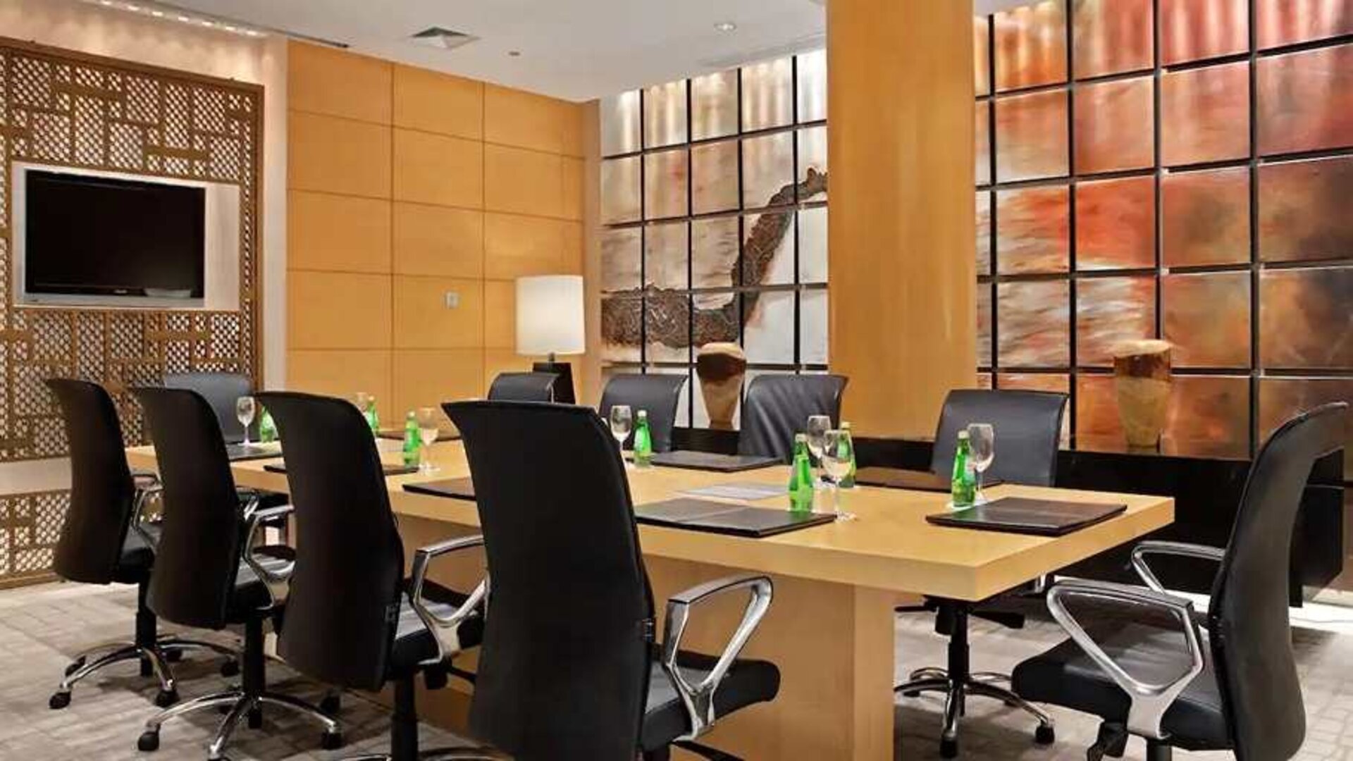 professional meeting room at Hilton Luxor Resort & Spa.