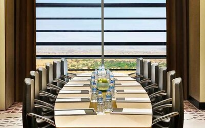 Meeting room at the AlRayyan Hotel Doha, Curio Collection by Hilton.