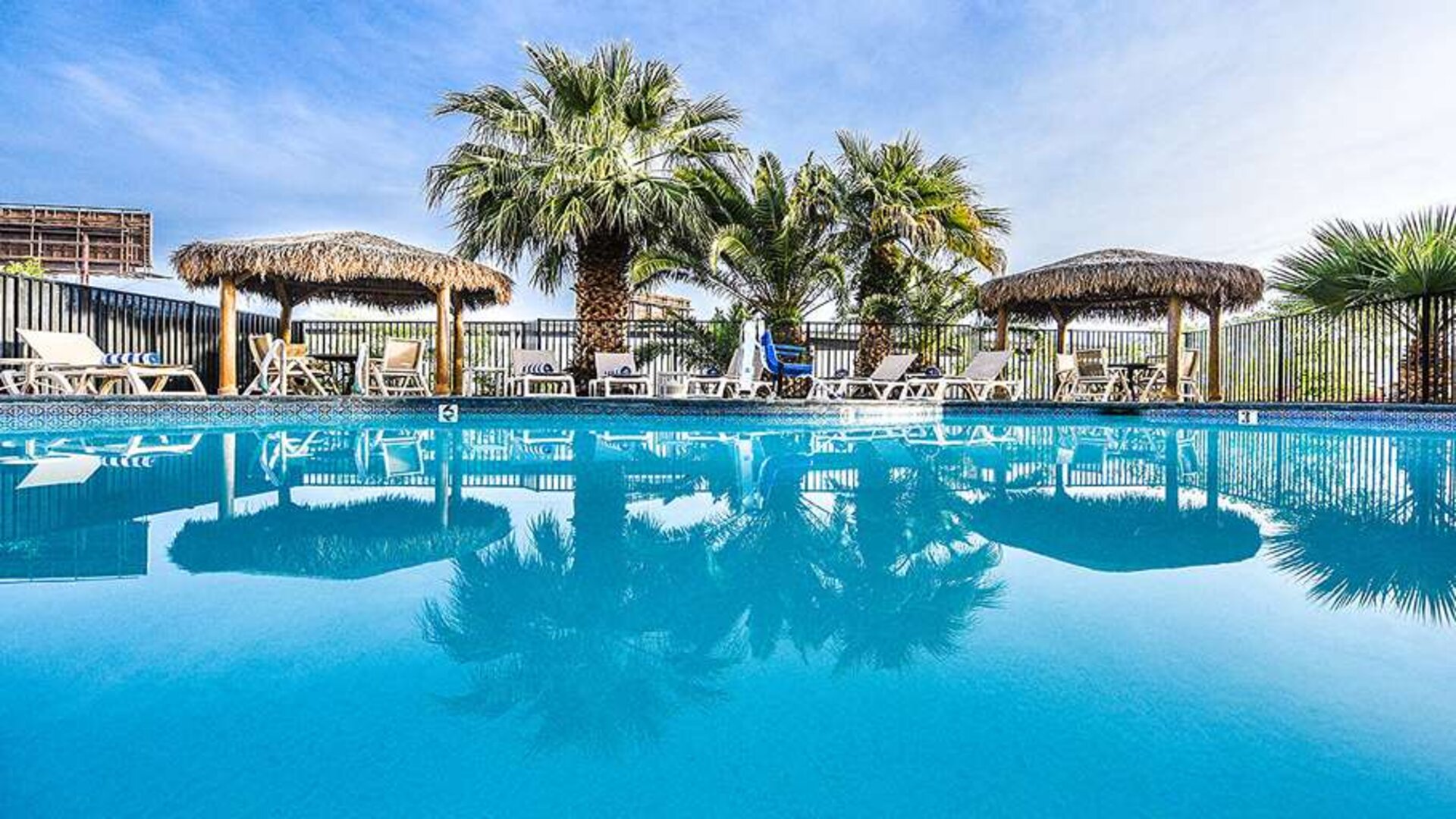 Outdoor pool at Best Western McCarran Inn.