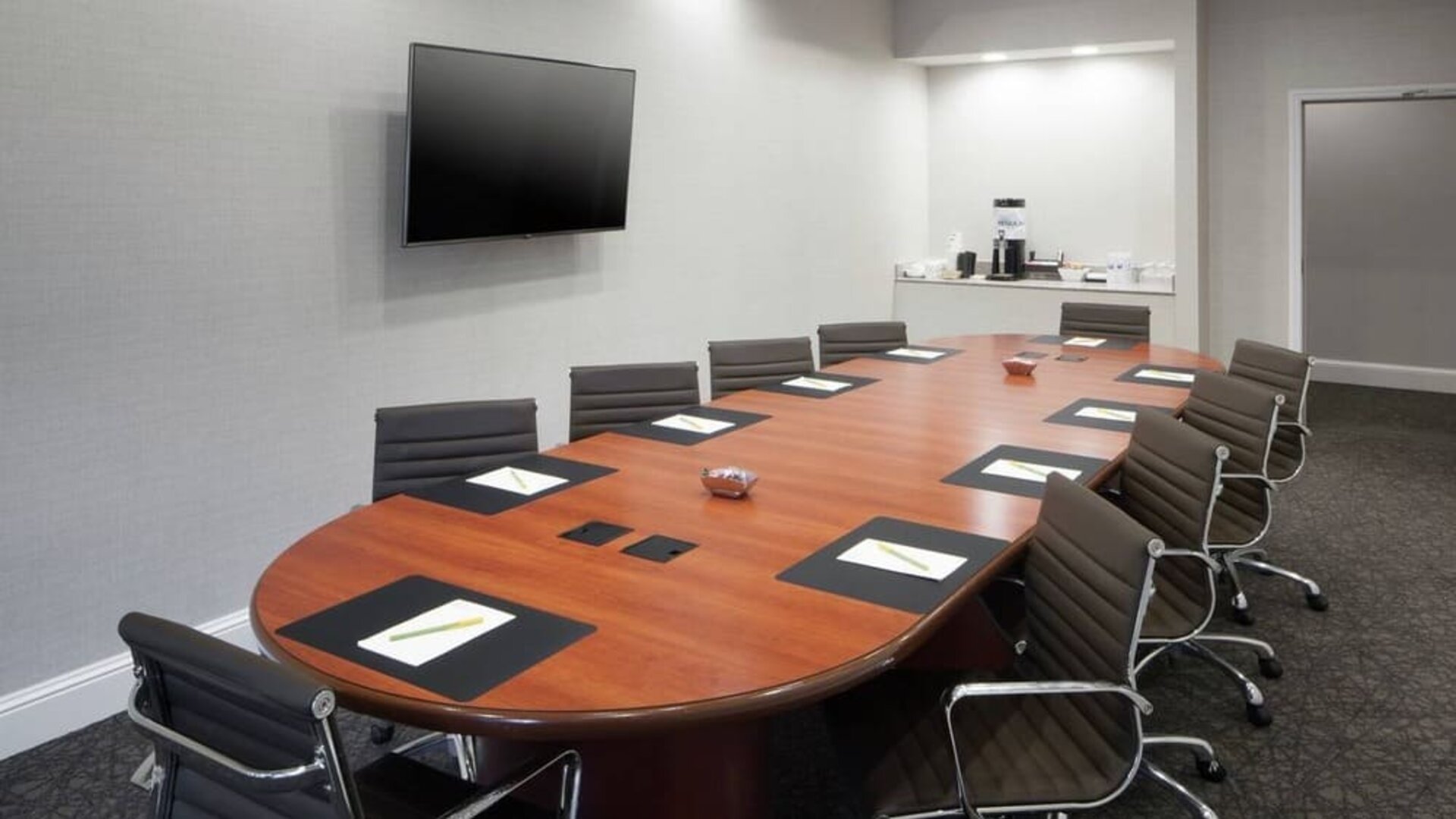 Professional meeting room at Hilton Garden Inn Dallas/Allen.