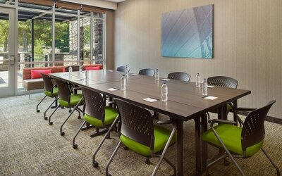 Professional meeting room at SpringHill Suites Atlanta Northwest.
