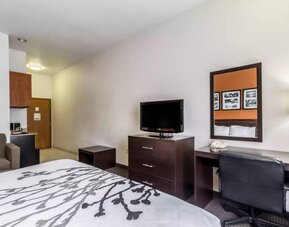 Day use room amenities at Sleep Inn & Suites Stafford - Sugar Land.