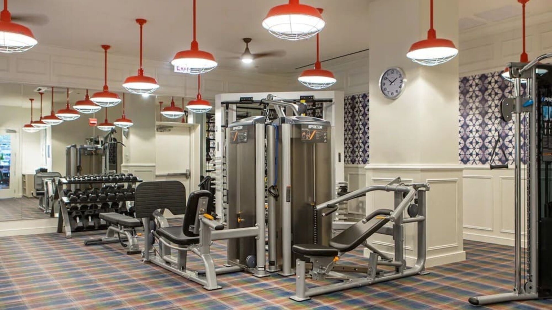 Well equipped fitness center at The Chicago Hotel Collection - Magnificent Mile.