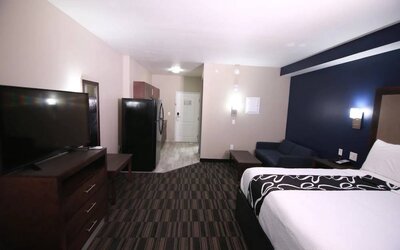 Day use room at Home Inn & Suites.