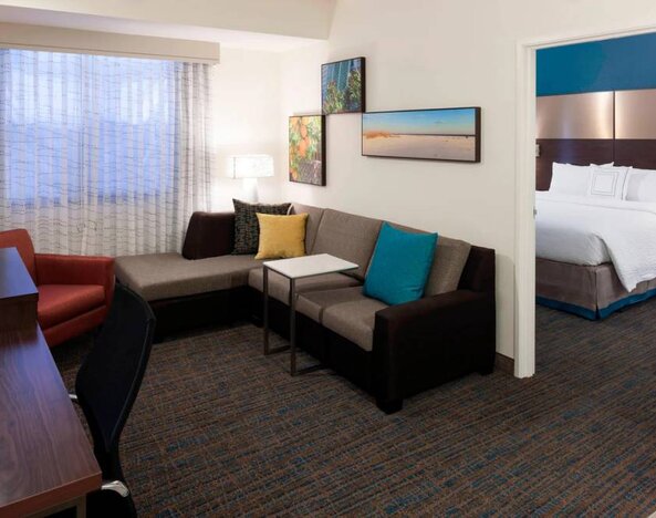Day use room with living area at Residence Inn Fort Lauderdale Airport & Cruise Port.