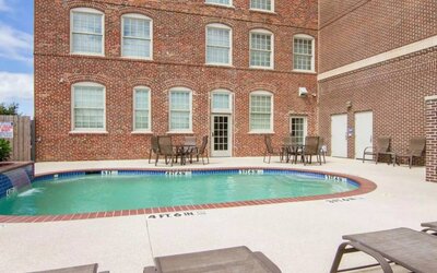 Refreshing outdoor pool at Liberty Hotel Cleburne, An Ascend Hotel Collection Member.