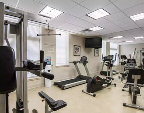 Fitness center available at Liberty Hotel Cleburne, An Ascend Hotel Collection Member.